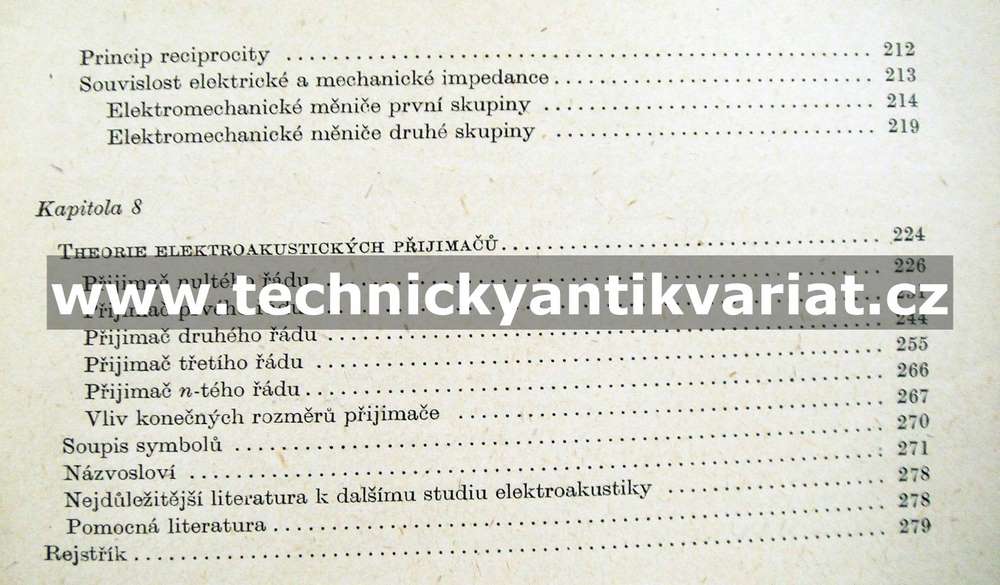 Theorie elektroakustických přístrojů I. - Josef Merhaut (1955)