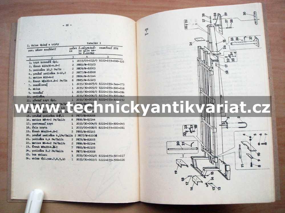 Přívěsné rozmetadlo hnojiv RNP-3, NO33 - návod k obsluze, katalog dílů