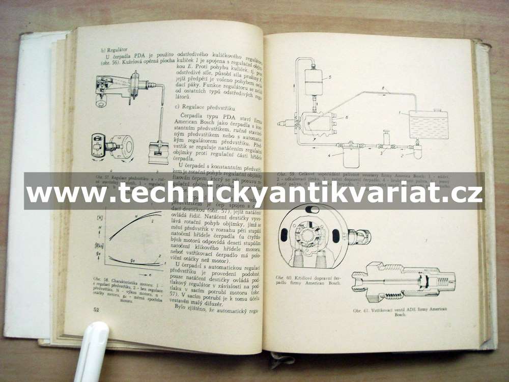 Teorie, zkoušení a údržba palivové soustavy vznětových motorů - Sáblík (1961)