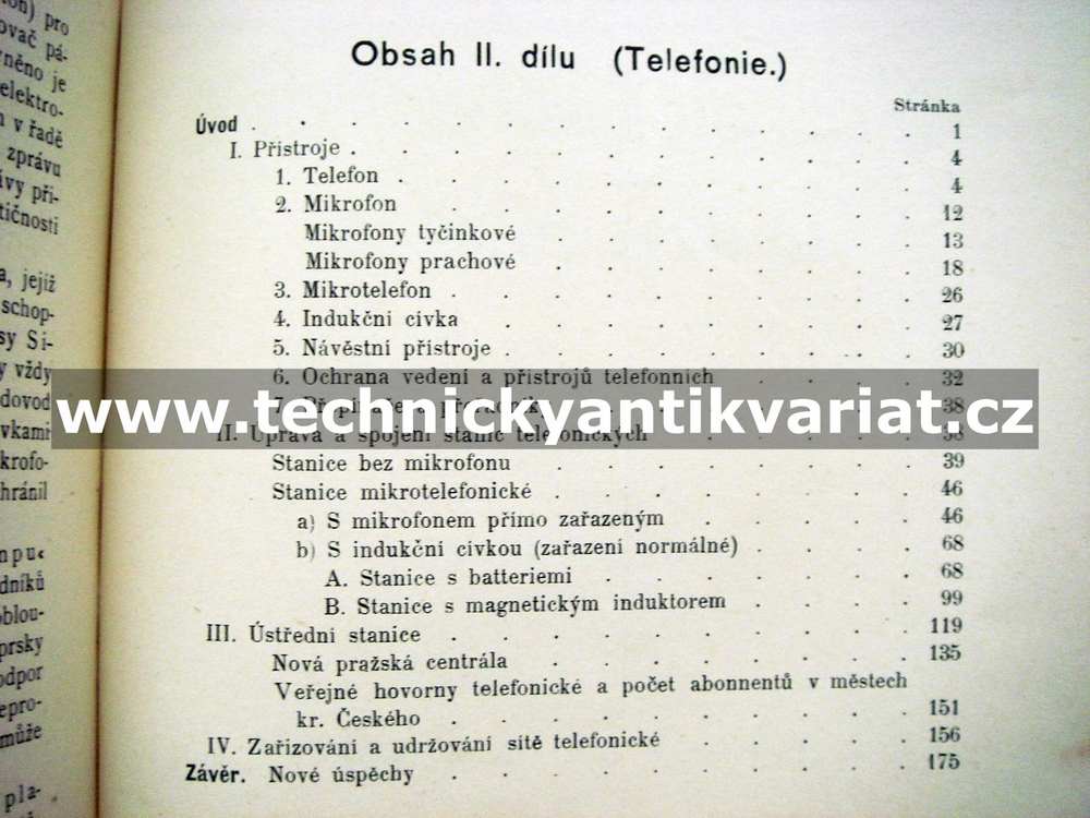 Zařízení podomního telegrafu, telefonu a hromosvodu I.II.III. -Josef Žuvníček (1904)