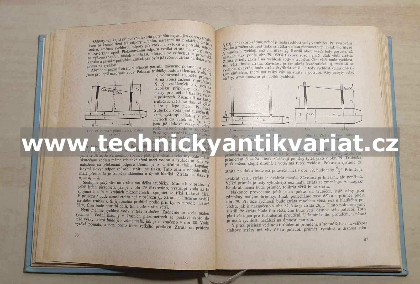 Proudění tekutin potrubím a kanály - Arnold Procházka (1962)
