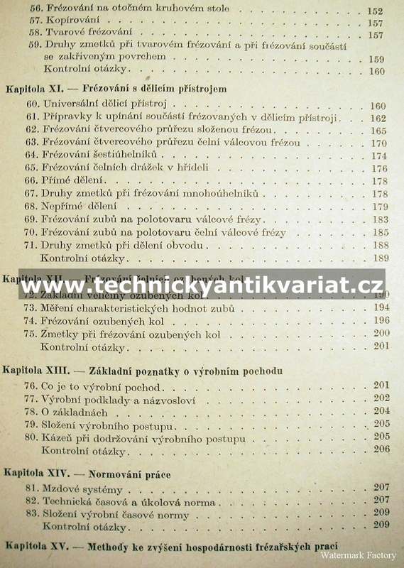 Základy frézování - S.V. Avrutin (1952)