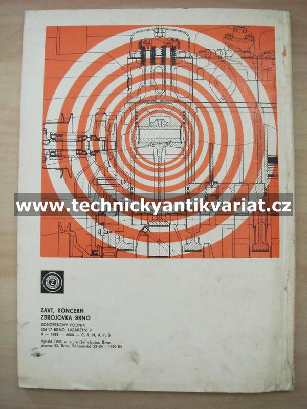 Zetor Motory 4901, 5901, 6901, 5001, 6001, 7001 - katalog náhradních dílů (1984)