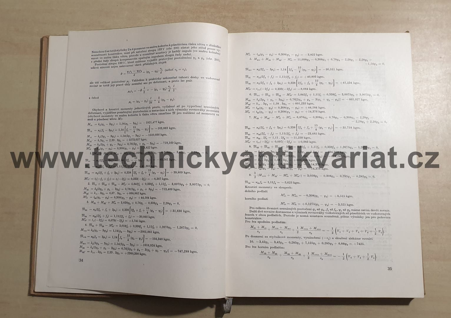 Statika železobetonových konstrukcí II. - Antonín Jílek (1963)