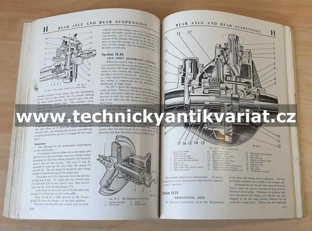 Austin 3.4 and 5 ton Truck - Service Manual (1956)