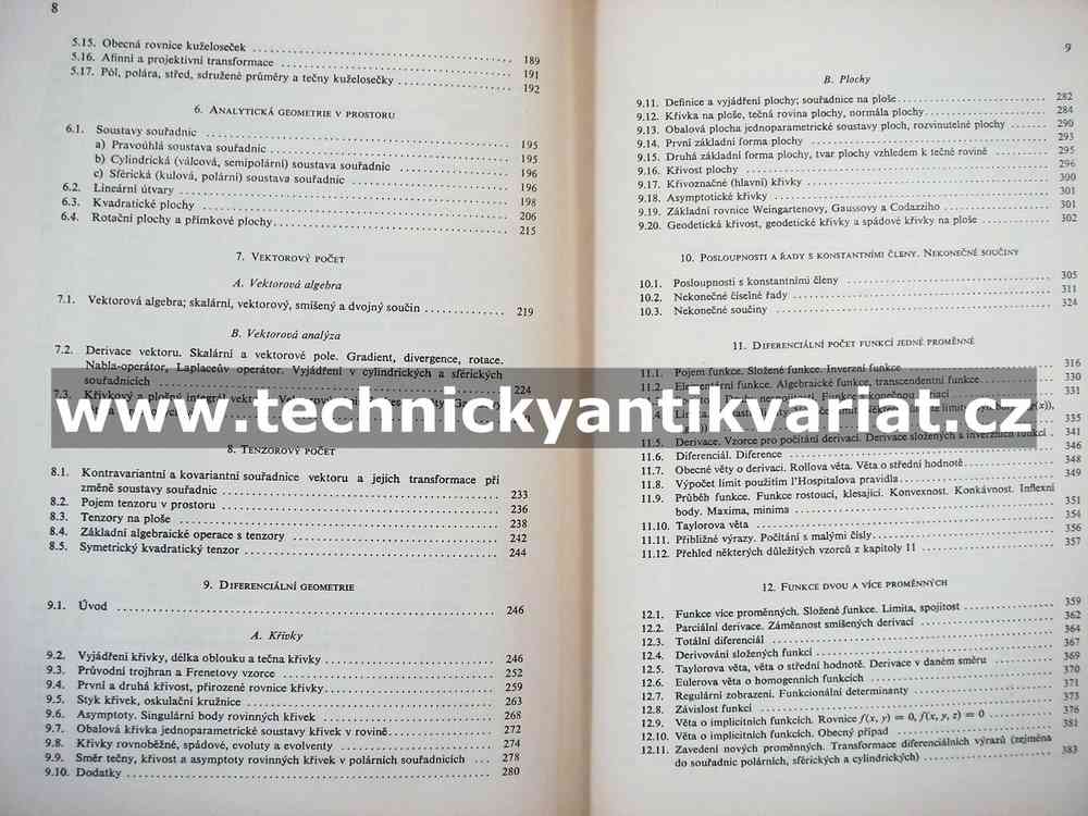 Přehled užité matematiky - Karel Rektorys (1968)