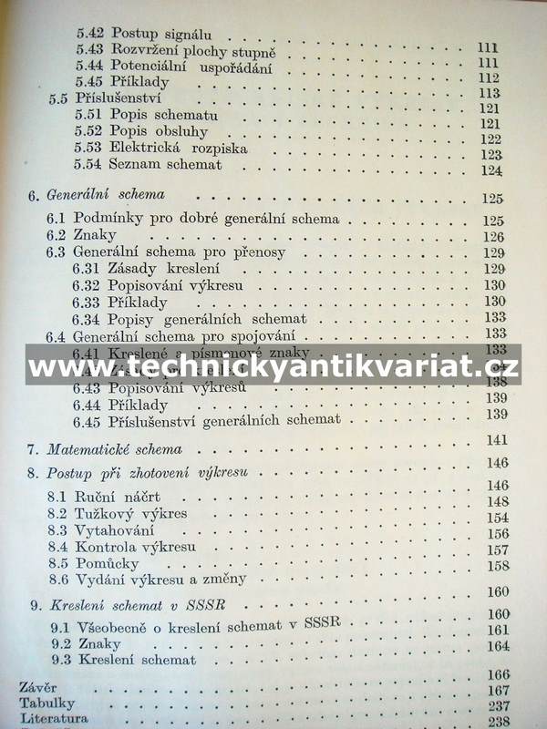 Kreslení schemat ve sdělovací technice - Otakar Klika (1954)