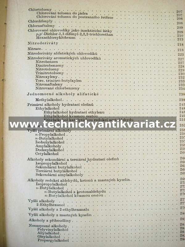 Organická technologie I. - Viktor Ettel (1955)