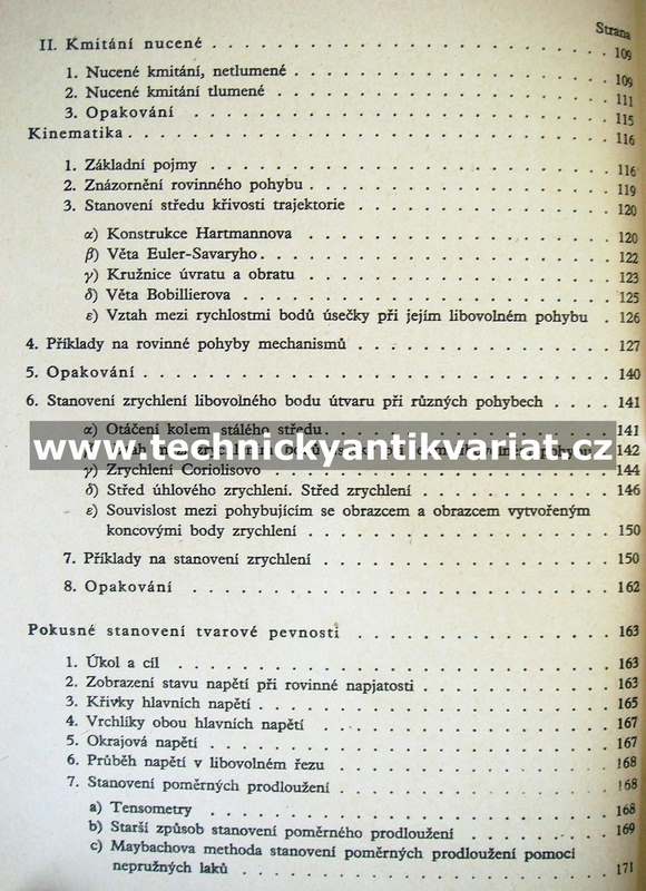 Mechanika III. - Jan Wanner (1952)