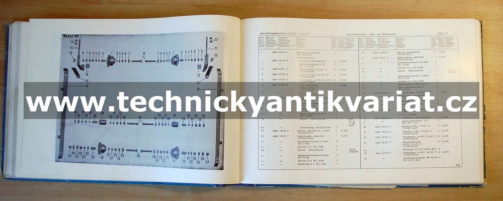 Fortschritt E671 Kartoffelsammelroder (1982)