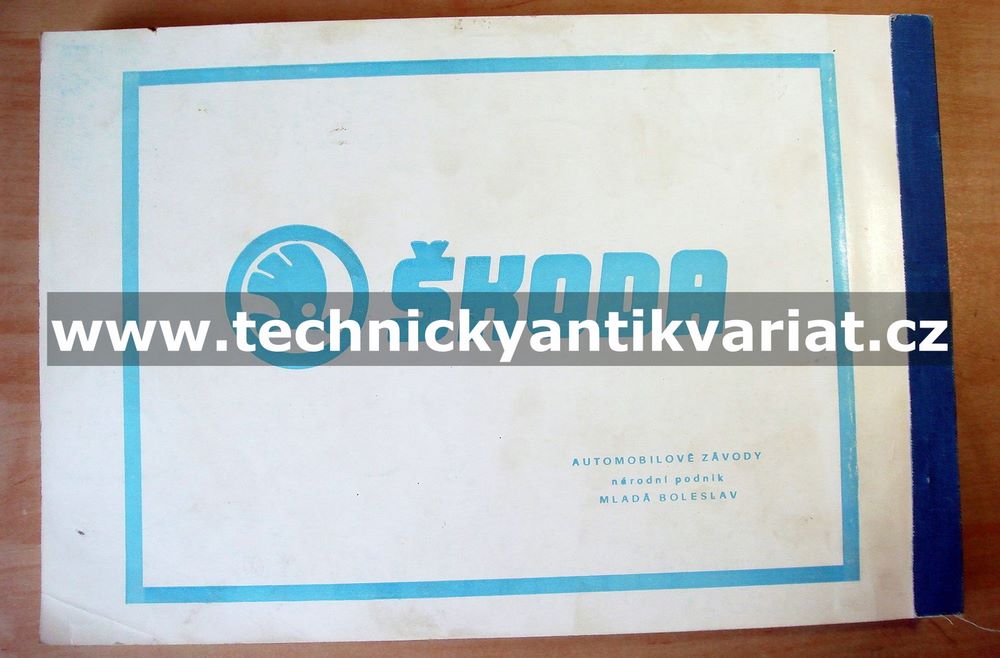 Škoda 105, 120, 130, 135, 136, Garde, Rapid - seznam dílů (1987)