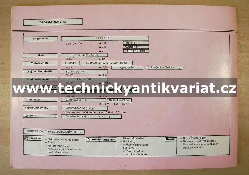 Olcit Club - návod k provozu a údržbě