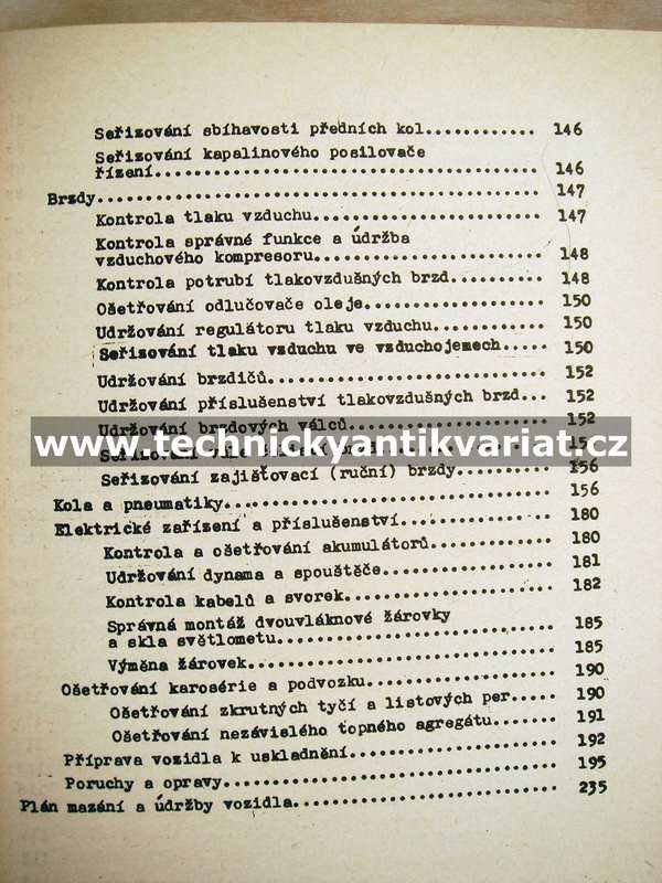 Tatra 138 - příručka pro řidiče (1965)