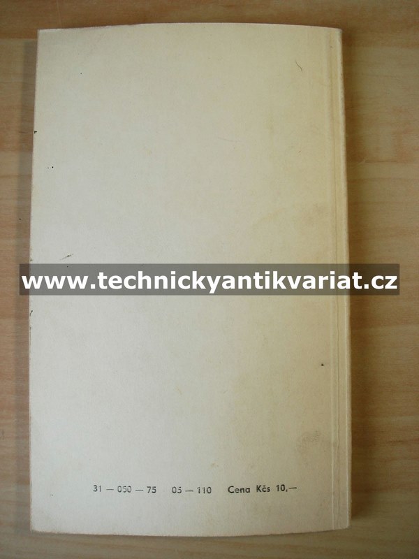 Montážní a kontrolní pomůcky pro automobily Škoda 100 a Škoda 1000MB - Cedrych (1975)