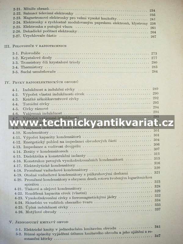 Vysokofrekvenční elektrotechnika I - J. Stránský (1956)