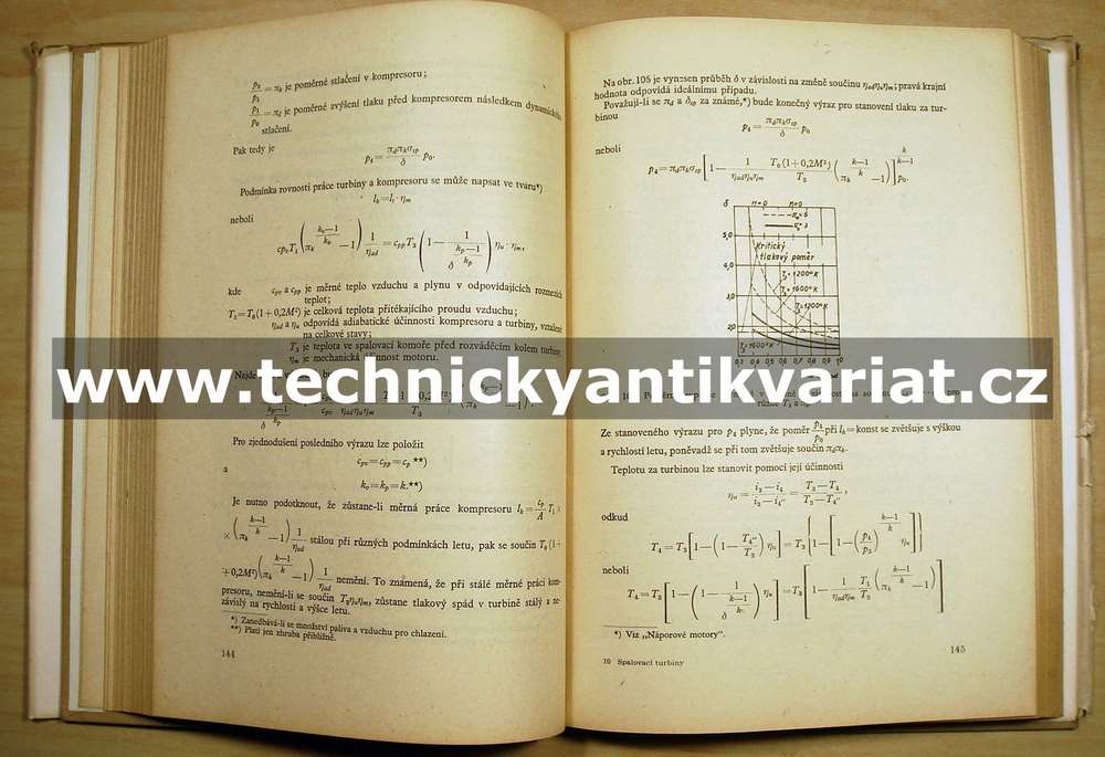 Spalovací turbíny pro letadla - Inozemcev, Zujev (1952)