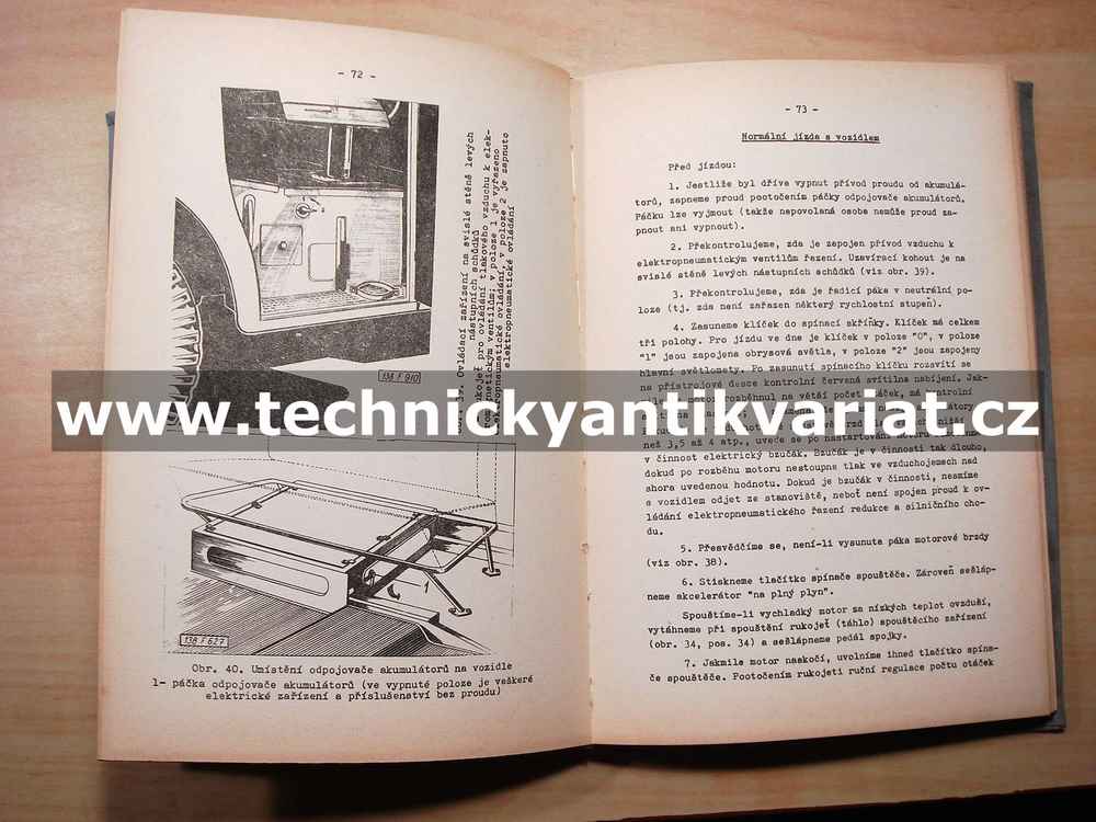 Tatra 138 - příručka pro řidiče vozidel Tatra