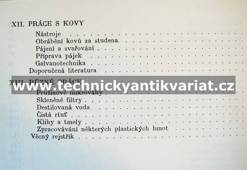 Technika fysikálně chemických prací - K.V.Čmutov (1952)