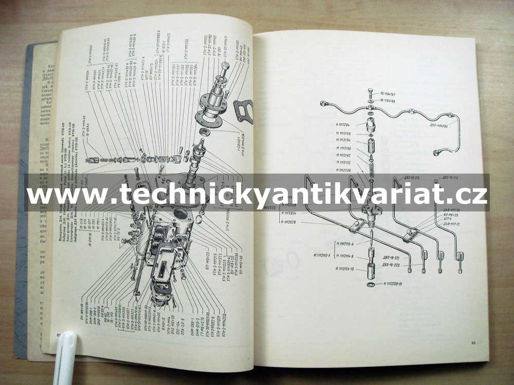 Motor D65 a modifikace - katalog