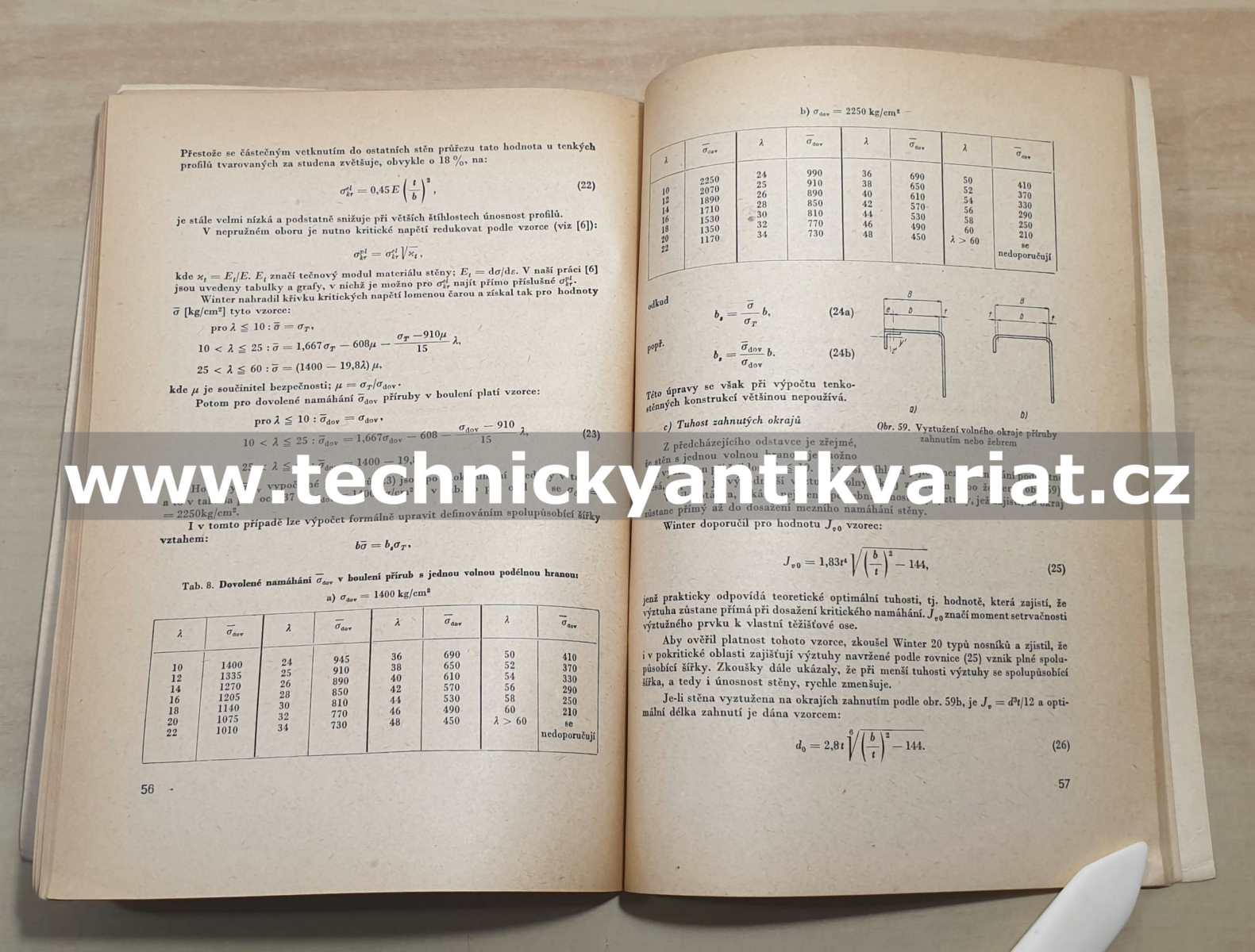 Tenkostěnné ocelové konstrukce z profilů tvarovaných za studena - Miroslav Škaloud (1963)