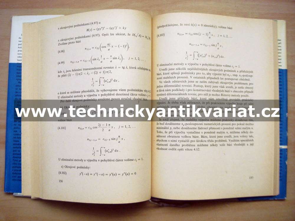Numerické řešení diferenciálních rovnic - Babuška, Práger, Vitásek (1964)