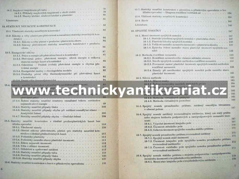 Theorie plasticity a mezních stavů stavebních konstrukcí II. - Zdeněk Sobotka (1955)