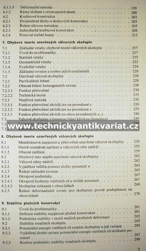 Vybrané stati z teorie stavebních konstrukcí - Kolář (1969)