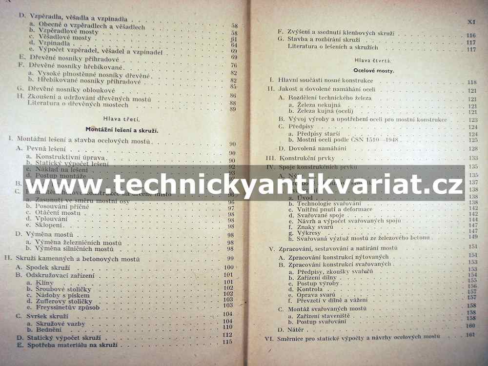 Mostní stavitelství I. (1949)