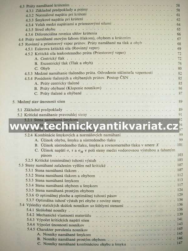 Medzné stavy ocelových konštrukcií - Djubek, Mrázik (1970)