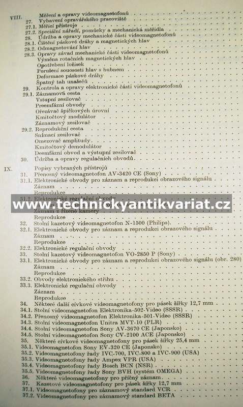 Magnetický záznam obrazu - Tauš, Novák (1983)