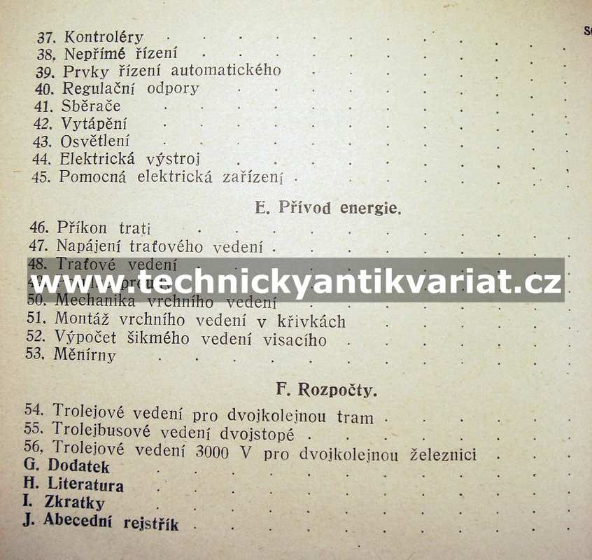 Elelektrická vozba I.Navrhování (1949)