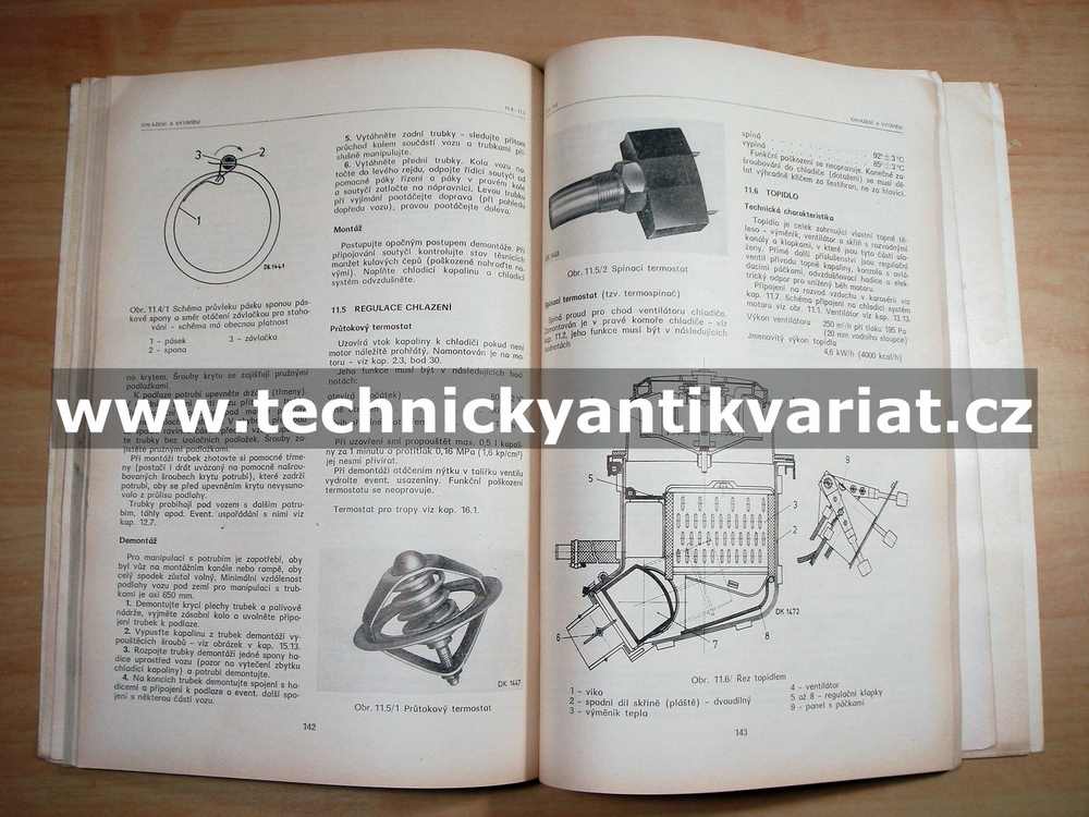 Škoda 105S, 105L, 120L, 120LS - dílenská příručka (1976)