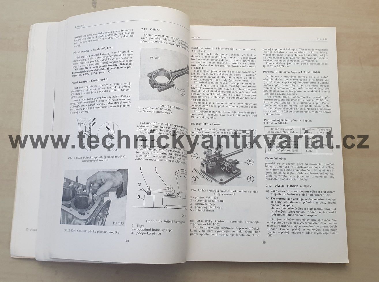 Škoda 100, 100L, 110L, 110LS - dílenská příručka (1974)