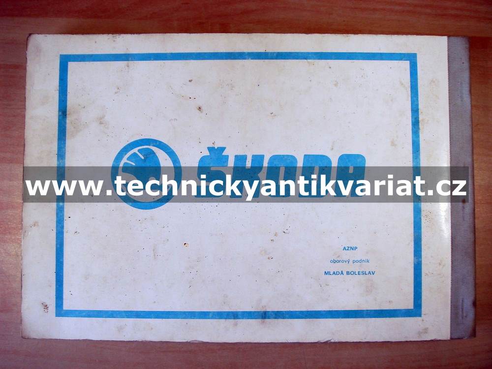Škoda 105 120 125 130 135 136 Garde Rapid - Seznam náhradních dílů (1989)