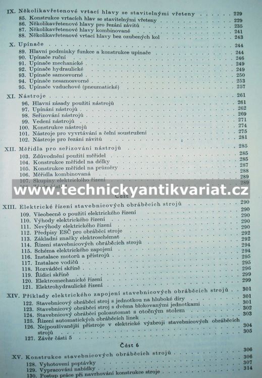 Stavebnicové obráběcí stroje - A.Svěrák (1961)