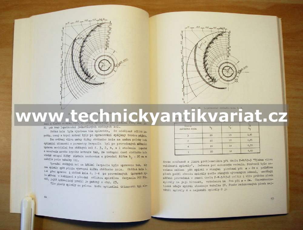 Vliv změny geometrických tvarů průtočné části odstředivých čerpadel na jejich parametry - Zdeněk Waisser (1976)