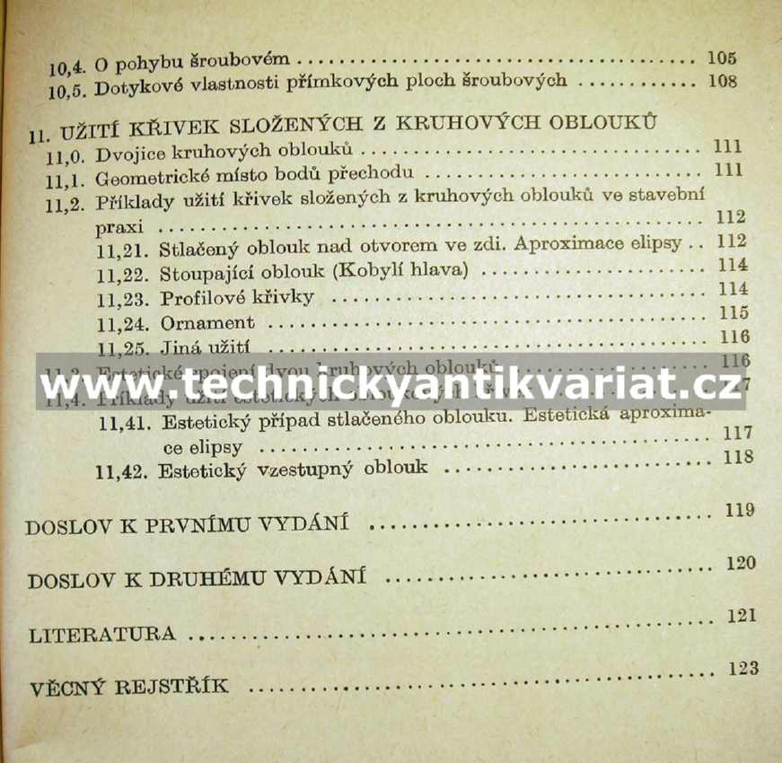 Plochy stavebně inženýrské praxe - Kadeřávek, Havel, Harant (1958)