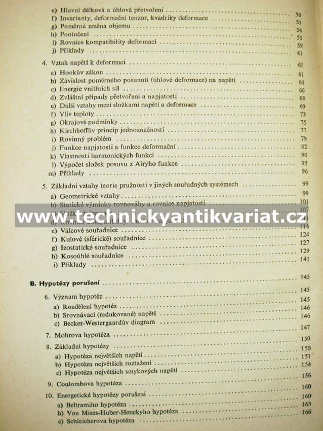Nauka o pružnosti a pevnosti II. Teoretická pružnost - Jan Ducháček (1957)