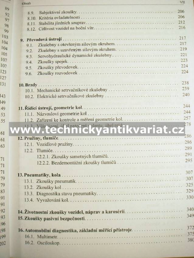 Zkoušení a diagnostika motorových vozidel - František Vlk (2001)