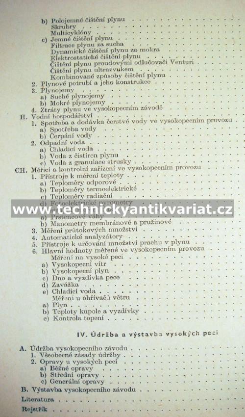 Výroba surového železa I. - Miroslav Makarius (1962)