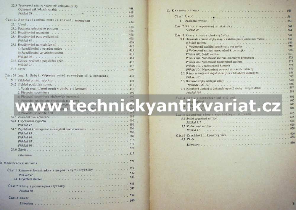 Staticky neurčité konstrukce - Jaromír Kazda (1970)
