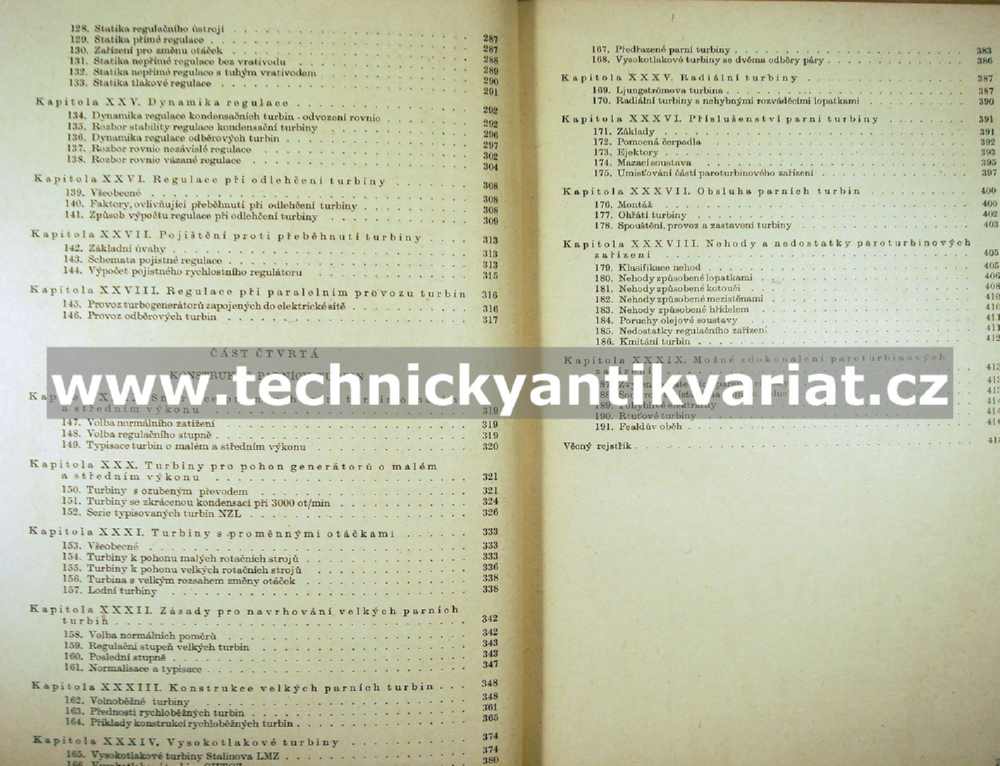 Theorie a konstrukce parních turbín - Kirillov, Kantor (1953)