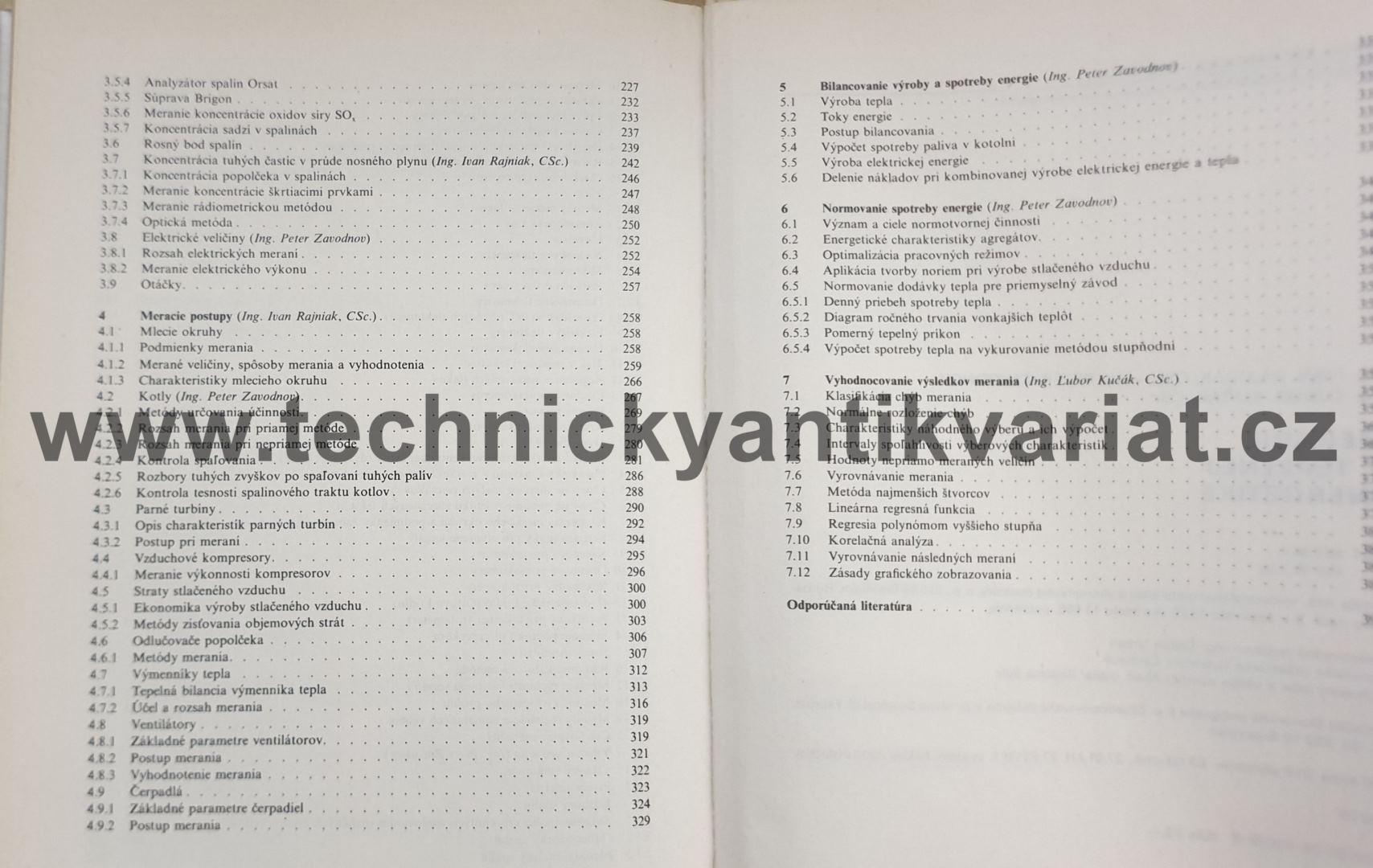 Meranie v tepelnej energetike - Ivan Rajniak (1989)