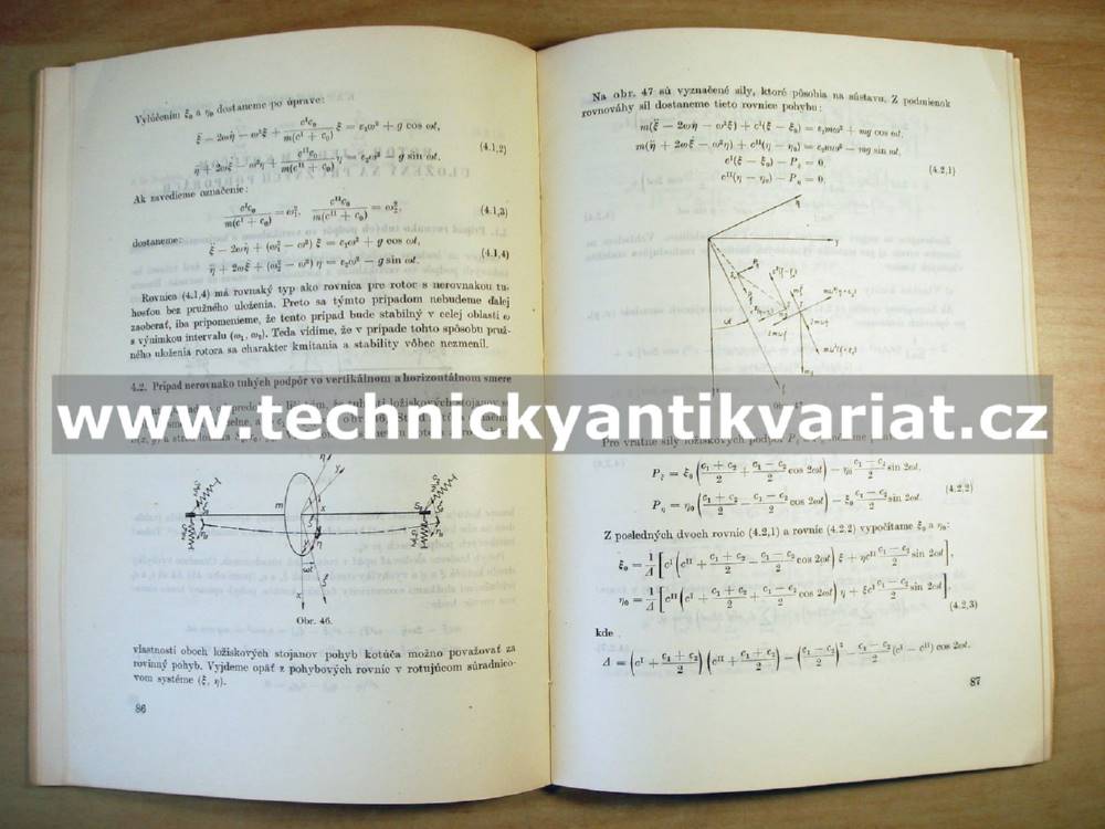 Kmitanie rotorov s nerovnakou tuhosťou hriadeľa - Aleš Tondl (1958)