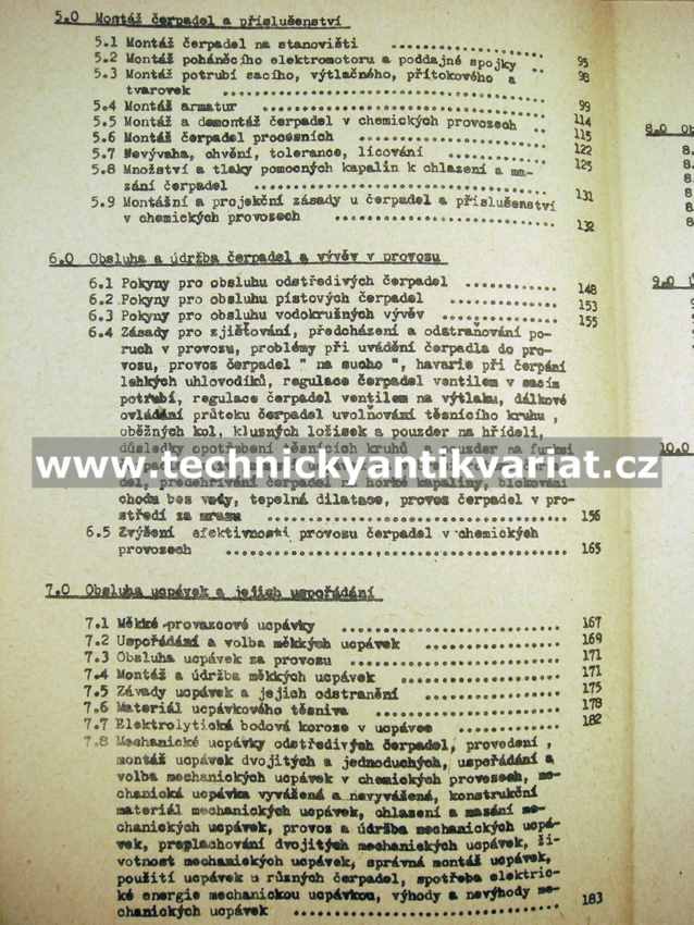 Čerpadla v chemických provozech - Antonín Hubner