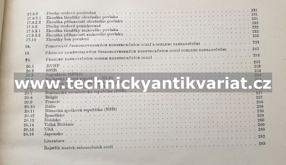 Konstrukční oceli československé a zahraniční - František Kulhánek (1970)
