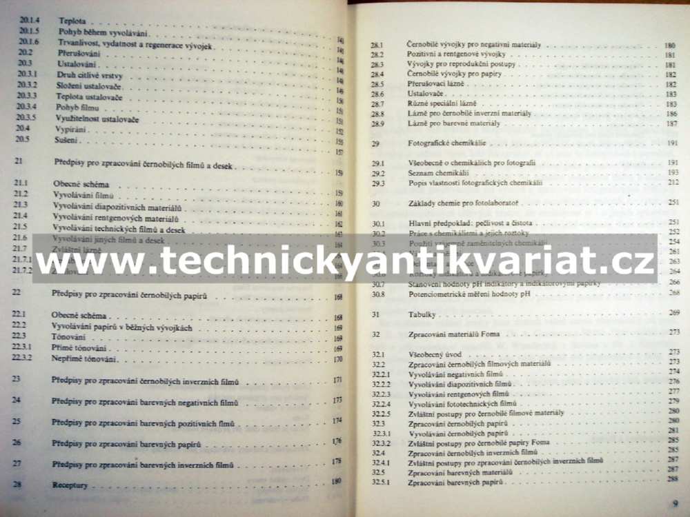 Fotografická chemie - K.W.Junge, G.Hubner (1987)