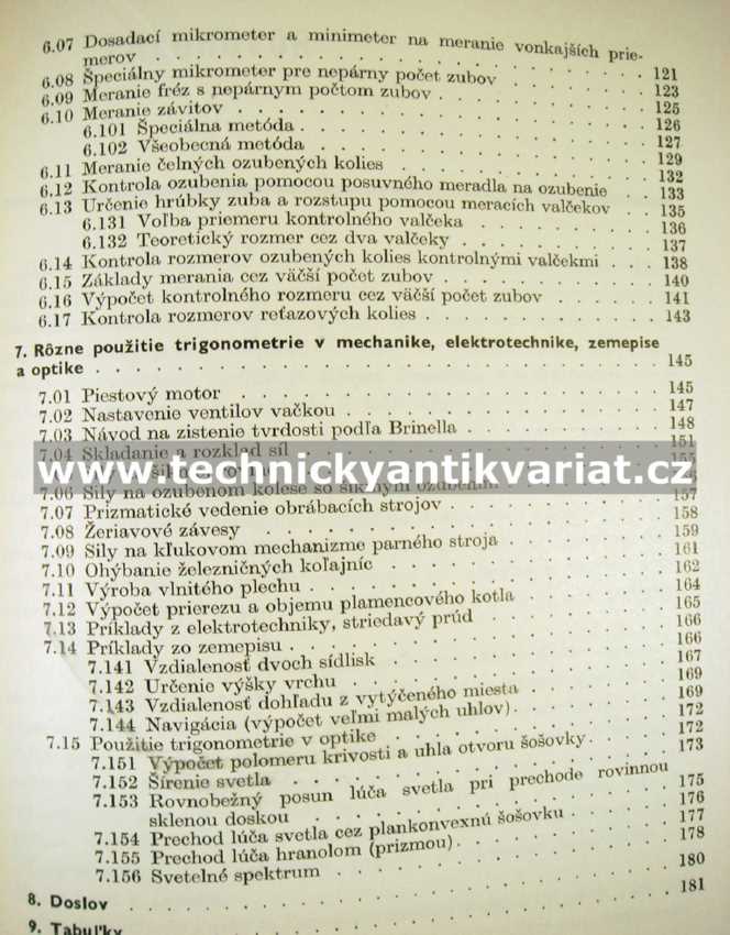 Elementárna trigonometria pre technikov - A.Richard (1966)
