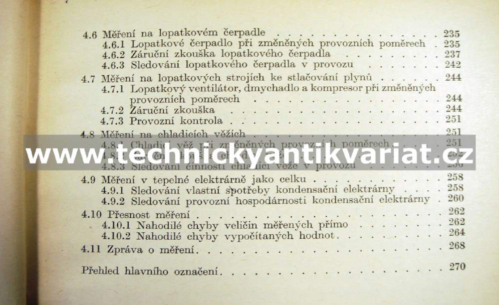 Základy měření v tepelných energetických výrobnách - Vladimír Kmoníček (1955)