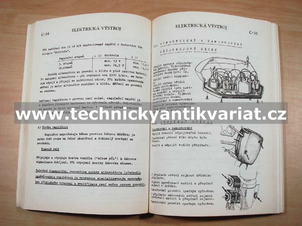 Avia A30, A31 - dílenská příručka (1983)